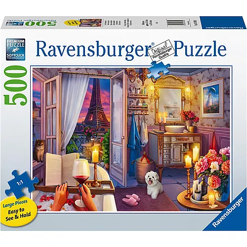 Ravensburger Puzzle In der Badewanne (500Teile)