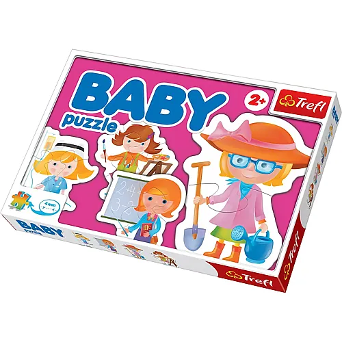Trefl 4 Form-Puzzles: Berufe - 2 Teile