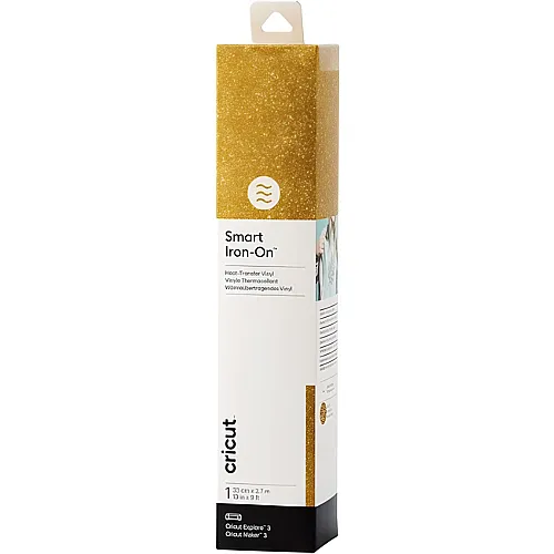 Cricut Aufb�gelfolie Smart Glitter Gold