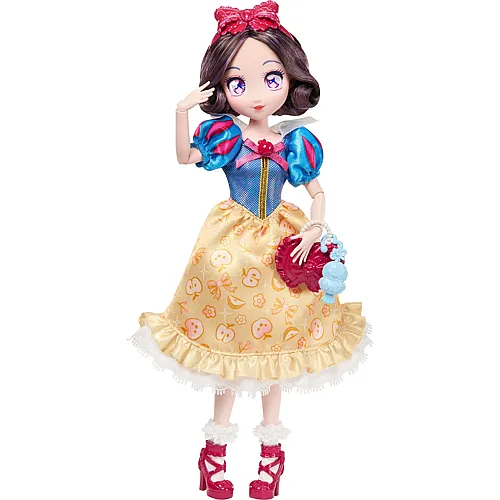 Mattel Disney Princess Manga Schneewittchen Puppe 22 cm,