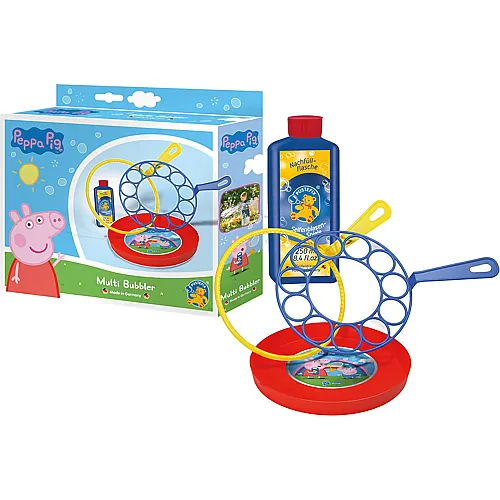 Pustefix Peppa Pig Multi-Bubbler - 250 ml