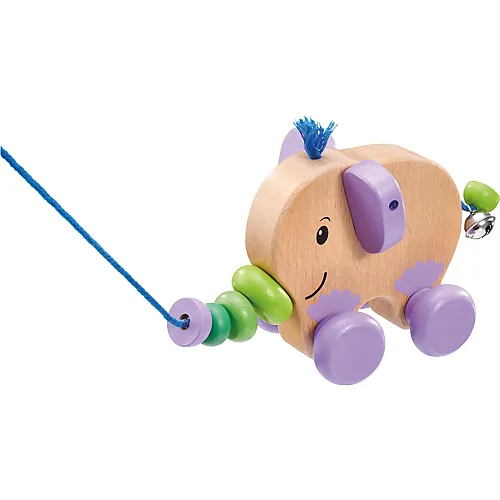 Nachzieh-Elefant Tita 14cm