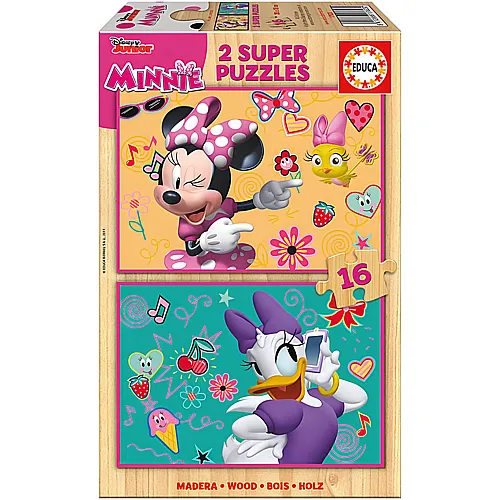 Educa Puzzle Minnie Mouse Happy Helpers (2x16)