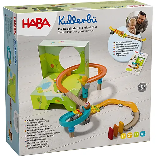 Kugelbahn Klangtreppe Step by Step 47Teile