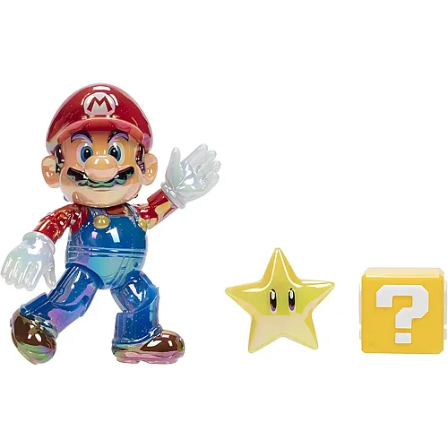 Jakks Pacific Mario with Star - 10 cm