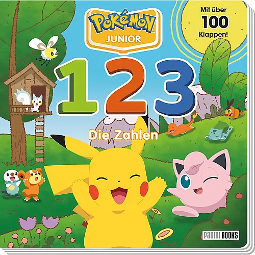 Panini Pok�mon Pappbilderbuch Junior: 1 2 3 ... Die Zahlen