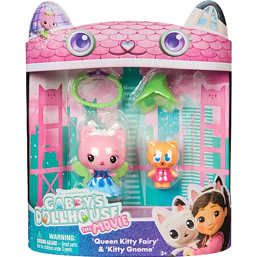 Spin Master Gabby's Dollhouse Movie Crystal Garden Figuren 2er-Set