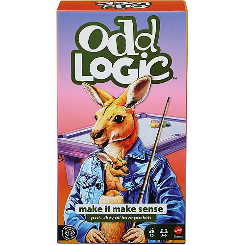 Mattel Games Odd Logic - Mehrsprachig