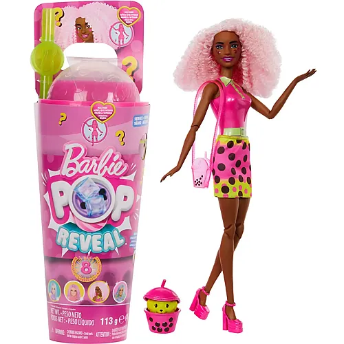 Barbie Pop Reveal Bubble Tea Berry Bliss