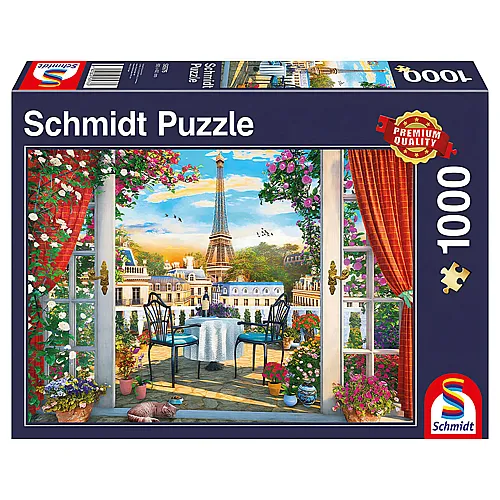 Schmidt Puzzle Terrasse in Paris (1000Teile)