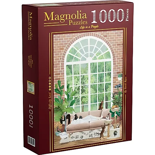 Magnolia Puzzle Sarah Reyes Cat Sanctuary - 1000 Teile