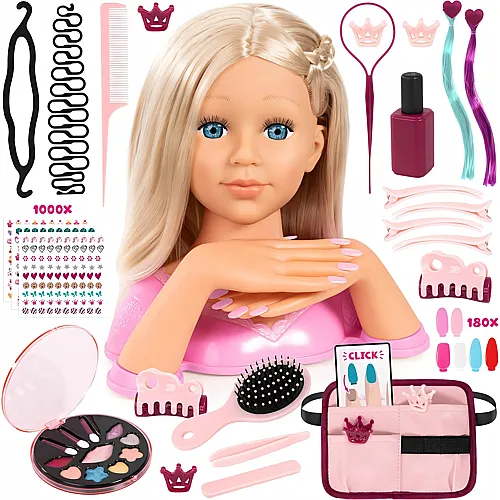 Bayer Charlene Super Magic Nails & Schminkkkopf