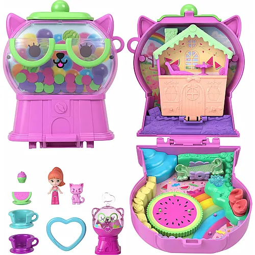 Polly Pocket Kaugummi-K�tzchen-Schatulle