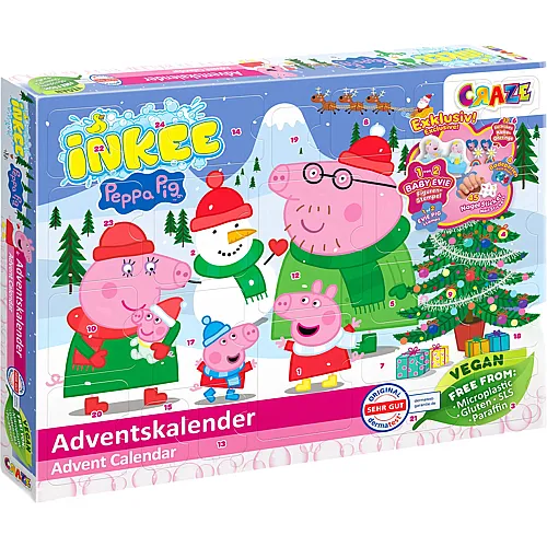 Craze Adventskalender Inkee Peppa Pig