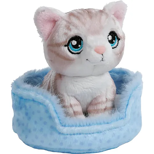 Nici Kuscheltier Katze grau getigert 12cm i K
