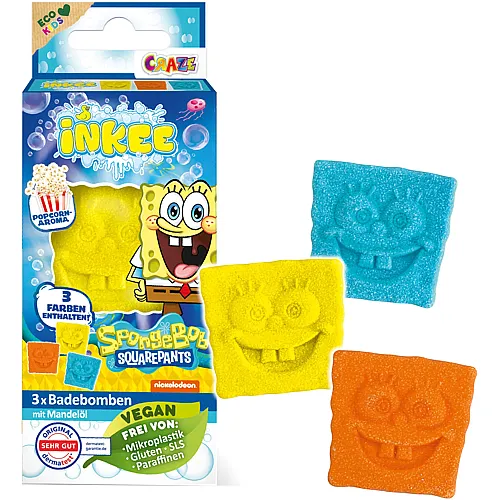 Badebomben SpongeBob 3Teile