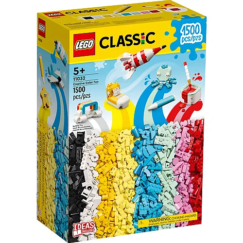 LEGO Classic Kreativ-Bauset mit bunten Steinen 11032