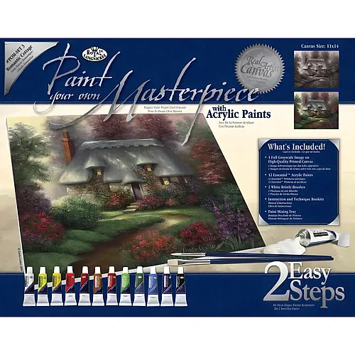 Royal & Langnickel R&l Pbn Masterpiece Series Romantic Cottage
