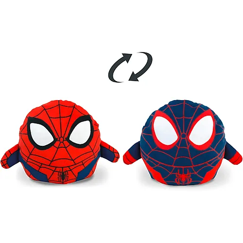 Simba Pl�sch Spiderman und Miles Morales Reversible - 8 cm
