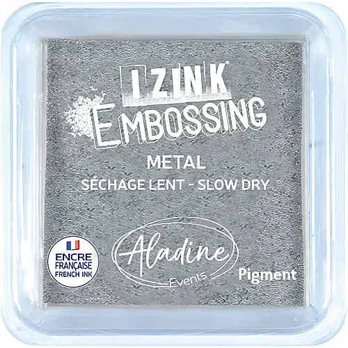 Aladine Izink Stempelkissen L Silber