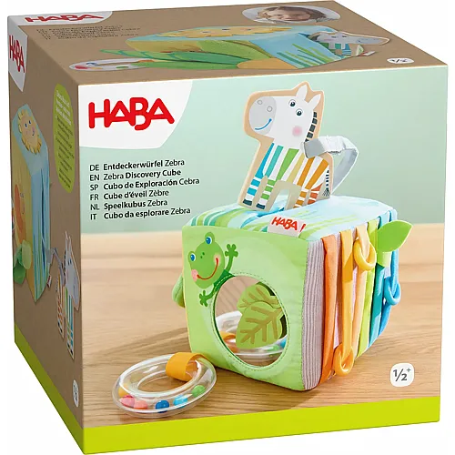 HABA Entdeckerw�rfel Zebra