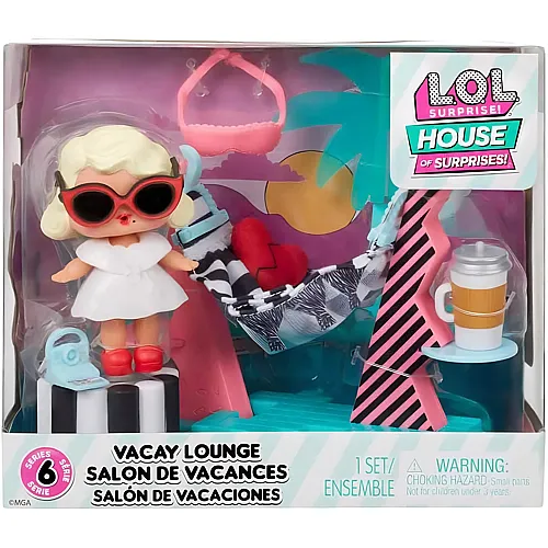 OMG House of Surprises Playset - Vacay Lounge