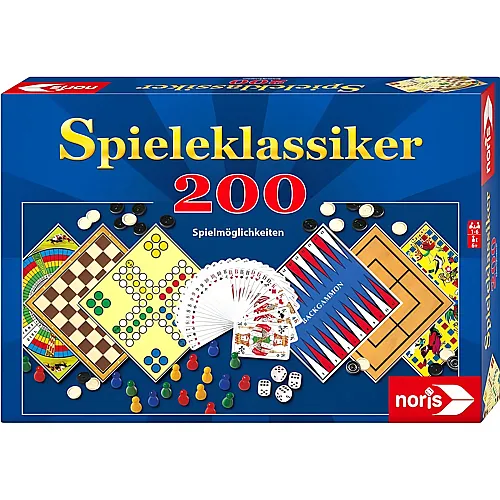Noris Spieleklassiker - 200 Spielmglichkeiten