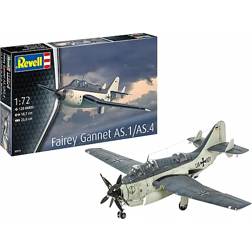 Modellbausatz Fairey Gannet AS.1/AS.4 120Teile