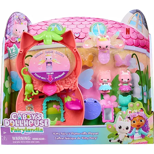 Spin Master Gabby's D. FlutterFairy Spielset Gabby's Dollhouse Fairylandia