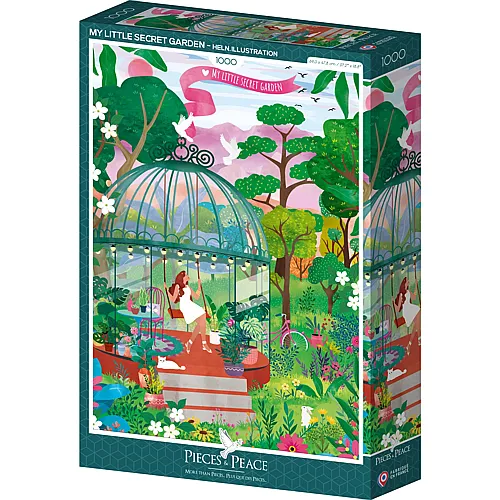 Pieces & Peace Puzzle My Little Secret Garden - 1000 Teile