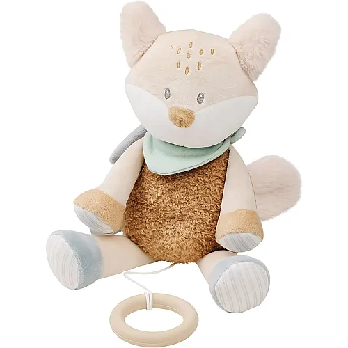 Nattou Aktiv-Kuscheltier Fuchs mit Musik - 24 cm