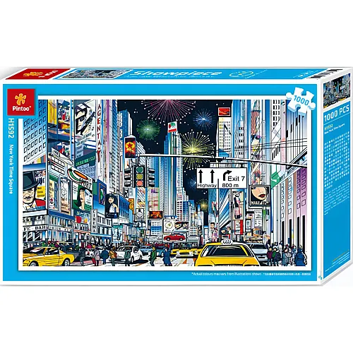 Pintoo Puzzle Plastic Puzzle - New York City - 1000 Teile