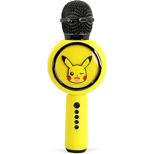 OTL Technologies Pok�mon Pikachu Karaoke-Mikrofon mit kabellosem Lautsprecher und LED-Leuchten