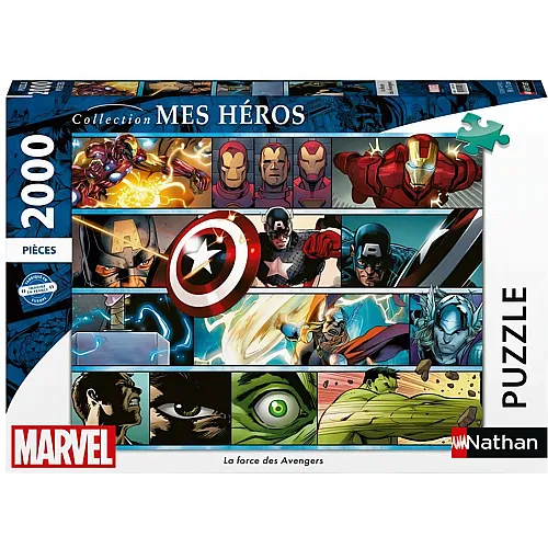 Nathan Puzzle Die Macht der Avengers (2000Teile)