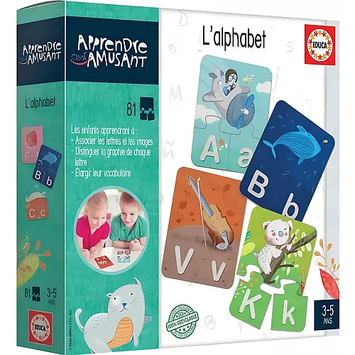 Educa Puzzle Das Alphabet - 81 Teile