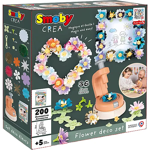 Smoby Kreativset Flowerdeko
