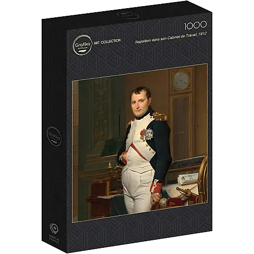 Grafika Puzzle Art Collection Jacques-Louis David The Emperor Napoleon in his study at the Tuileries, 1812 - 1000 Teile