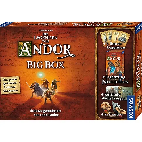 Kosmos Spiele Die Legenden von Andor - Big Box