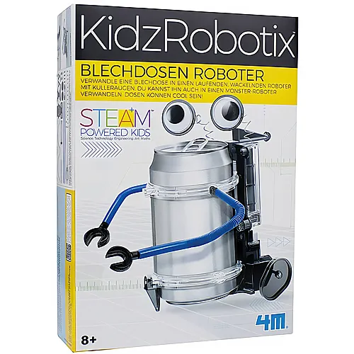 4M KidzRobotix Blechdosen Roboter (mult)