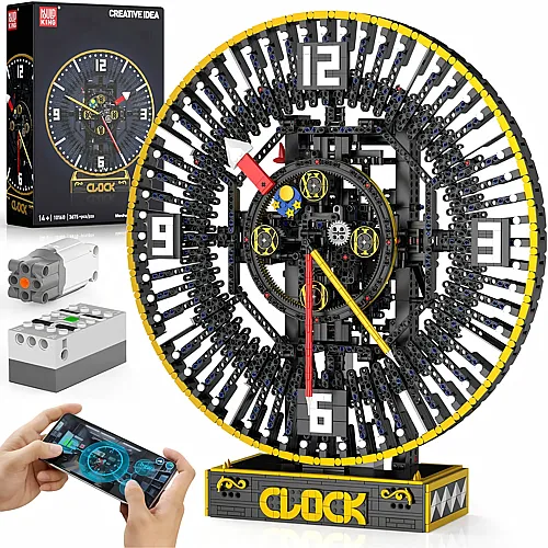 Cyberpunk Grand Clock mit App-Steuerung 10160