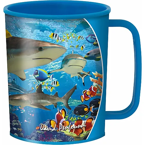 LiveLife 3D 3D Tasse Shark Reef 325ml