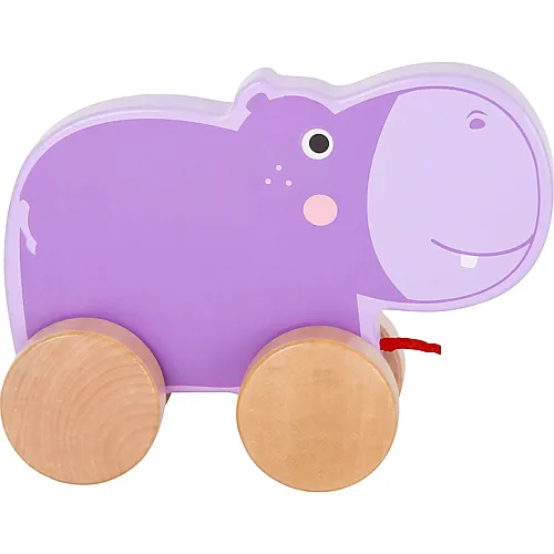 small foot Ziehtier Hippo