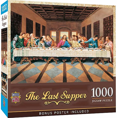 Master Pieces Puzzle Das letzte Abendmahl - 1000 Teile