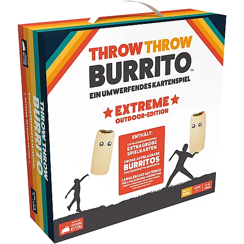 Exploding Kittens Throw Throw Burrito Extreme - Outdoor Edition (DE)