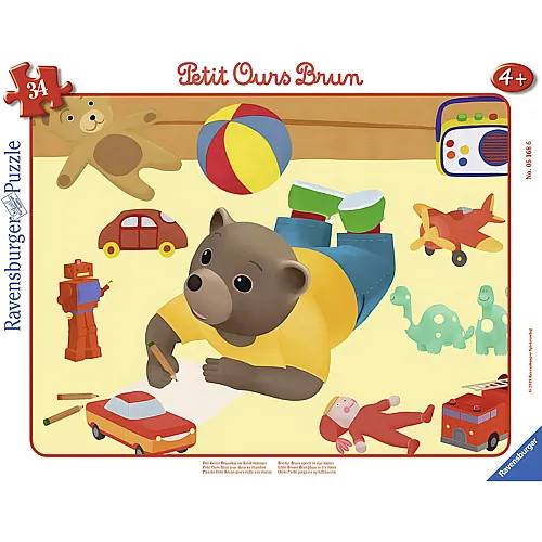 Ravensburger Puzzle Der Kleine Braunb�r - 34 Teile