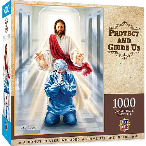 Master Pieces Puzzle Protect and Guide Us (1000Teile)