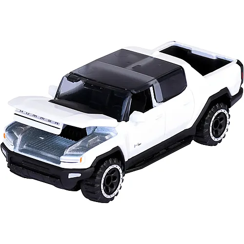 Majorette Premium Cars GMC Hummer EV Weiss - 1:64
