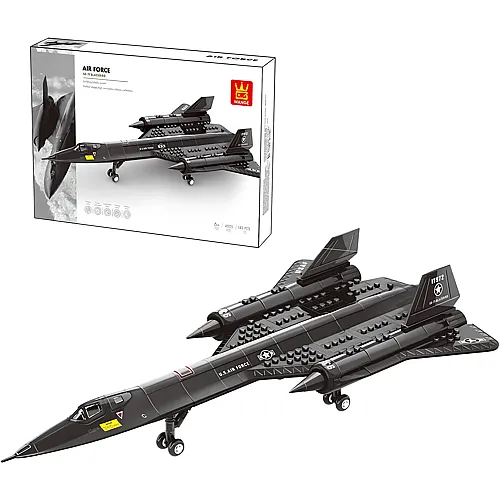 Wange Flugzeug SR-71A Jet Amsel - 183 Teile