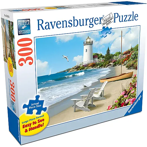 Ravensburger Puzzle Sonnenliegen am Strand - 300 Teile