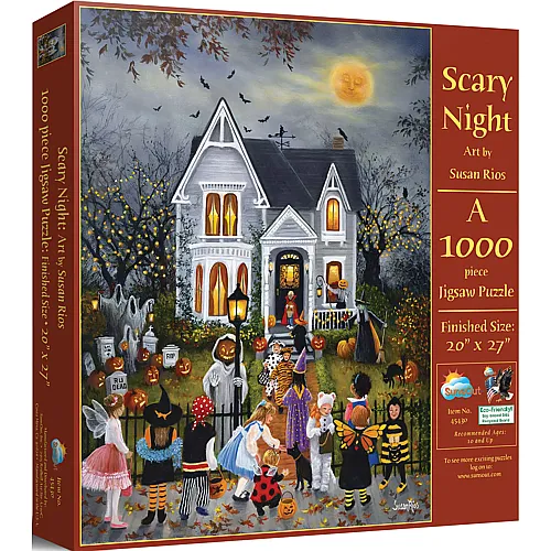 SunsOut Puzzle Susan Rios Scary Night - 1000 Teile